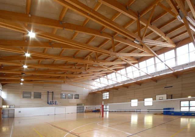 Nuova palestra comunale per la scuola elementare di Borgonuovo